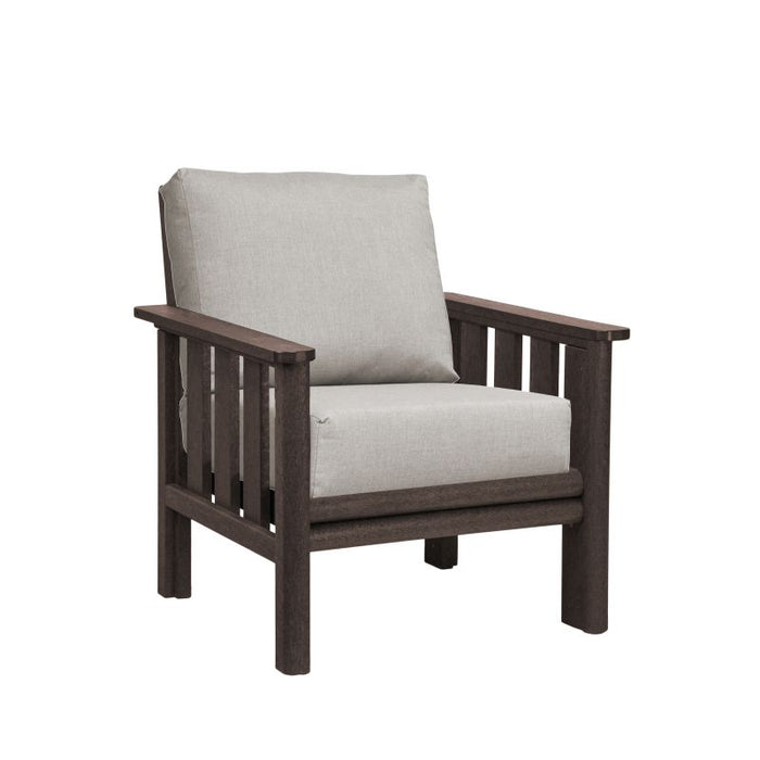 C.R. Plastic Strafford Arm Chair