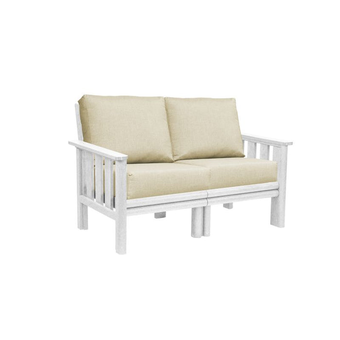 C.R. Plastic Strafford Loveseat