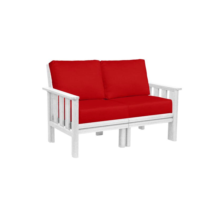 C.R. Plastic Strafford Loveseat