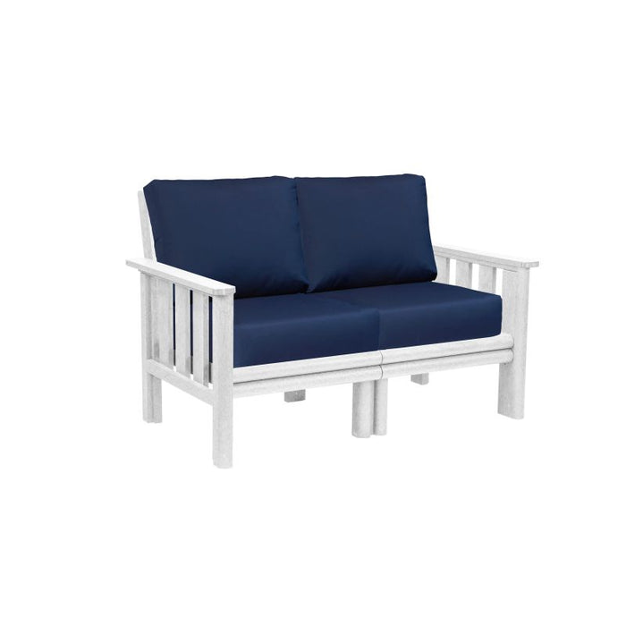 C.R. Plastic Strafford Loveseat