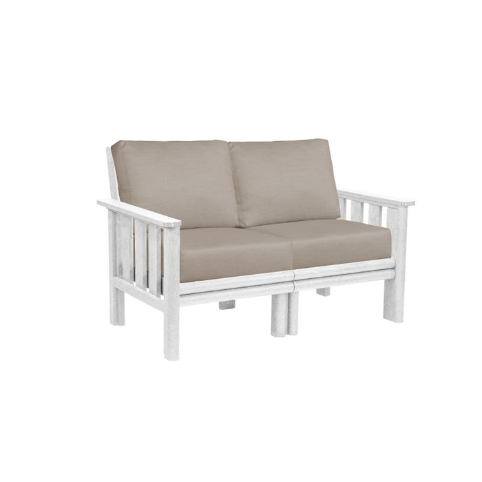 C.R. Plastic Strafford Loveseat