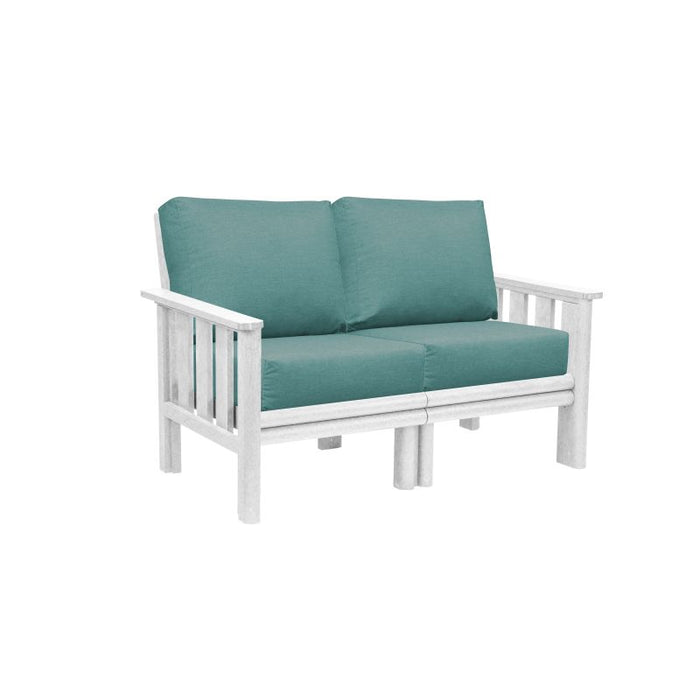 C.R. Plastic Strafford Loveseat