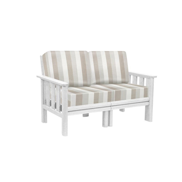 C.R. Plastic Strafford Loveseat