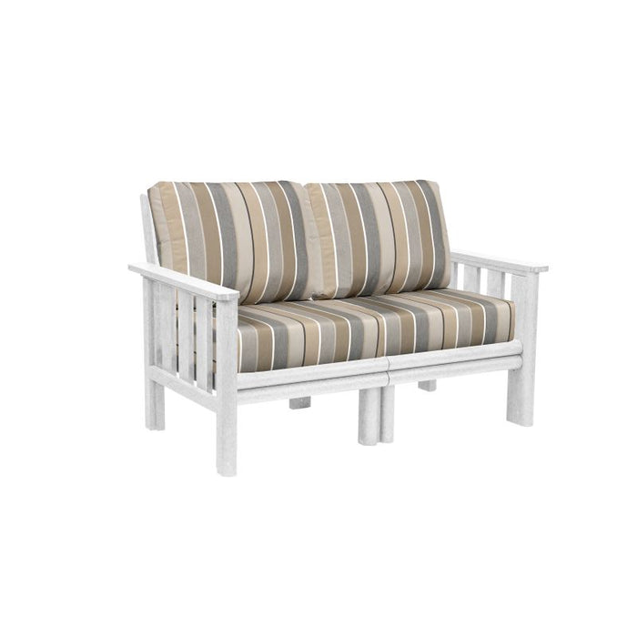 C.R. Plastic Strafford Loveseat