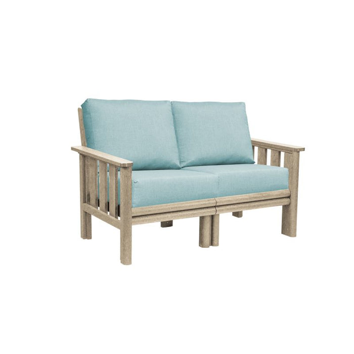 C.R. Plastic Strafford Loveseat