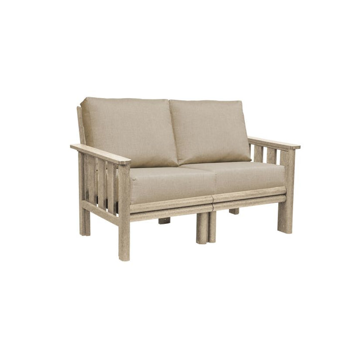 C.R. Plastic Strafford Loveseat