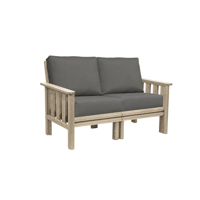 C.R. Plastic Strafford Loveseat