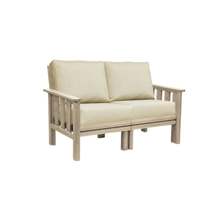 C.R. Plastic Strafford Loveseat