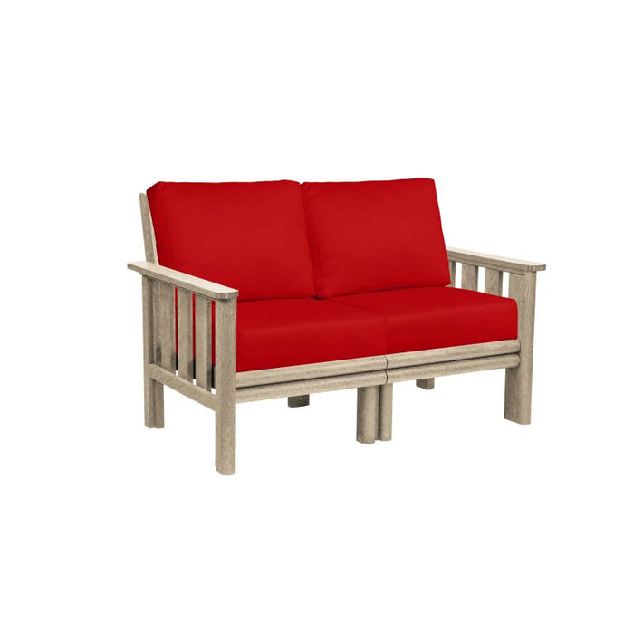 C.R. Plastic Strafford Loveseat