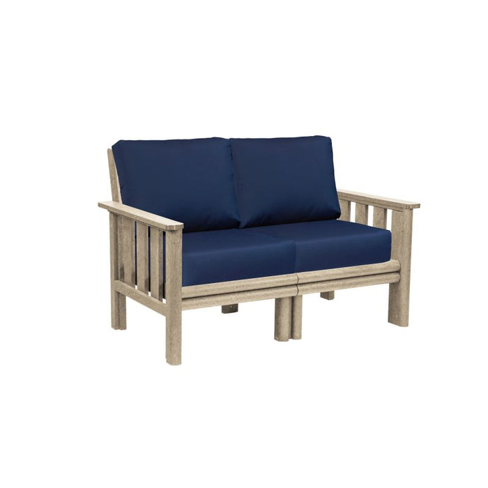 C.R. Plastic Strafford Loveseat