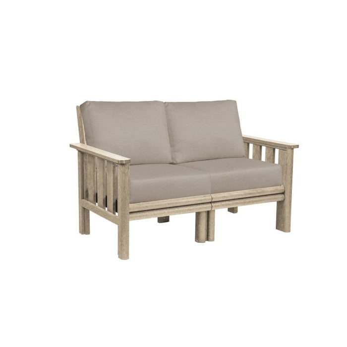 C.R. Plastic Strafford Loveseat