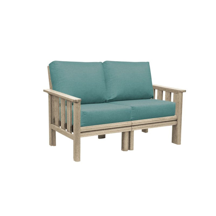 C.R. Plastic Strafford Loveseat