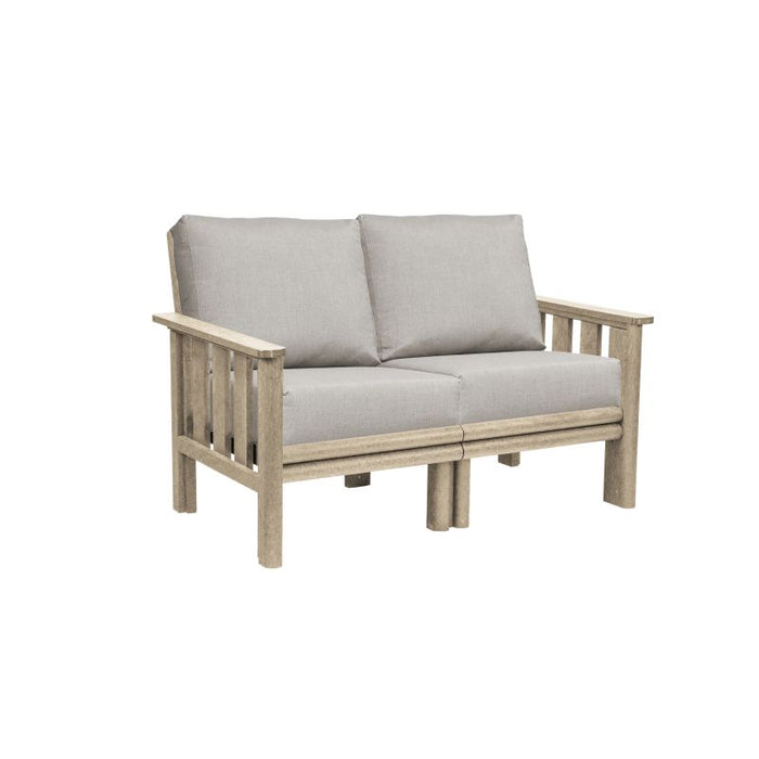 C.R. Plastic Strafford Loveseat