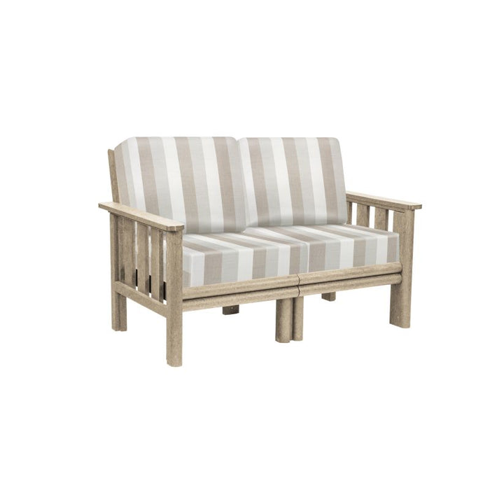 C.R. Plastic Strafford Loveseat