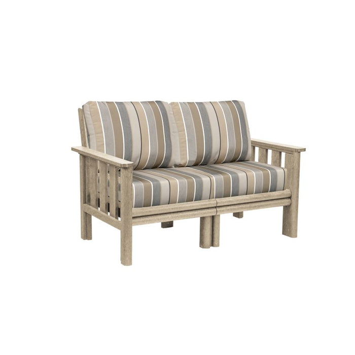 C.R. Plastic Strafford Loveseat