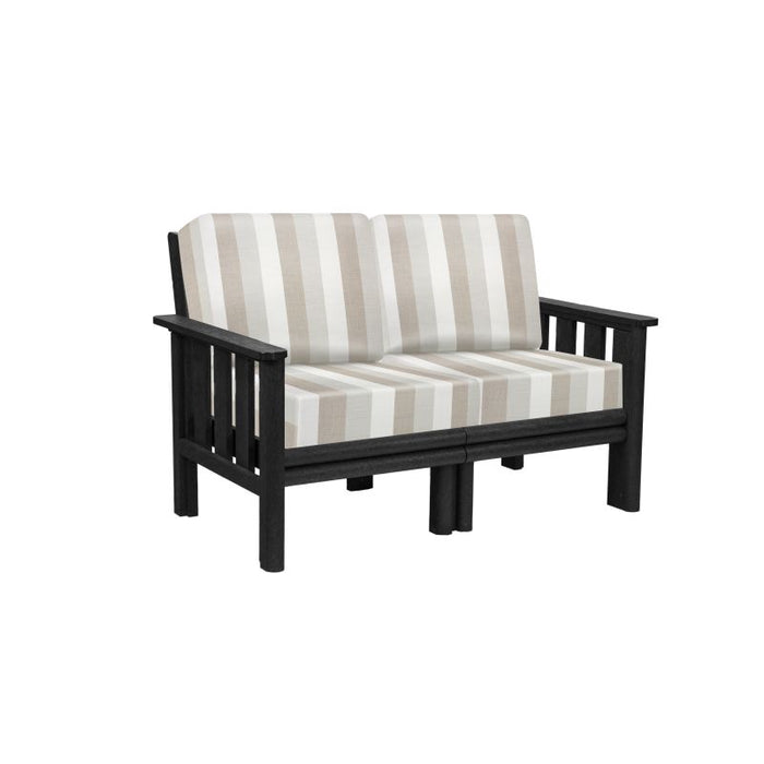 C.R. Plastic Strafford Loveseat