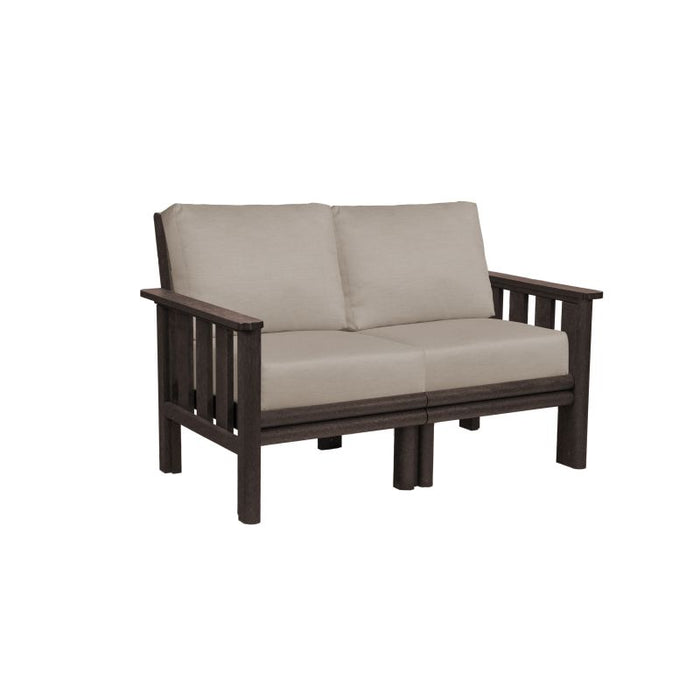 C.R. Plastic Strafford Loveseat