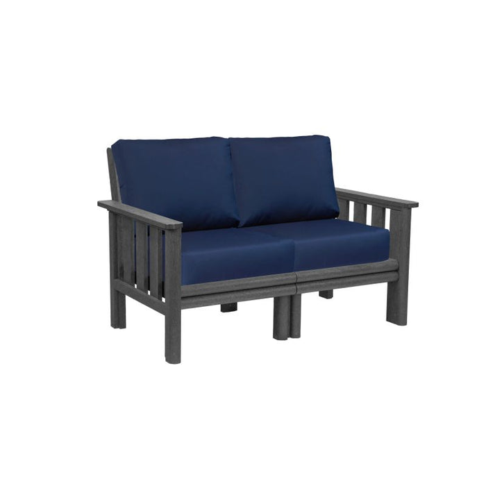 C.R. Plastic Strafford Loveseat