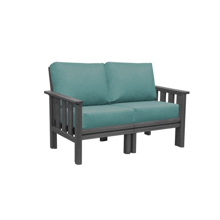 C.R. Plastic Strafford Loveseat