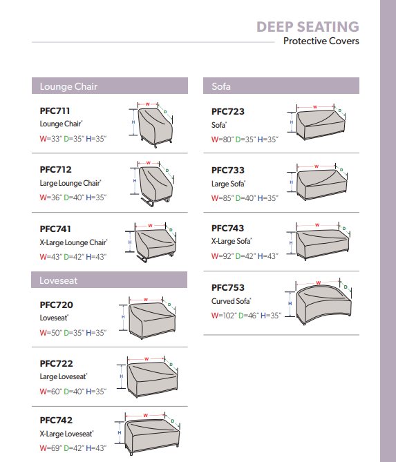 Treasure Garden  X-Large Loveseat Cover | New & Improved