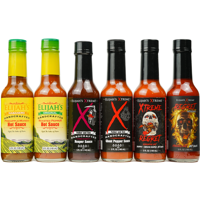 The Entire Hot Sauce BBQ Collection (Set of 6)