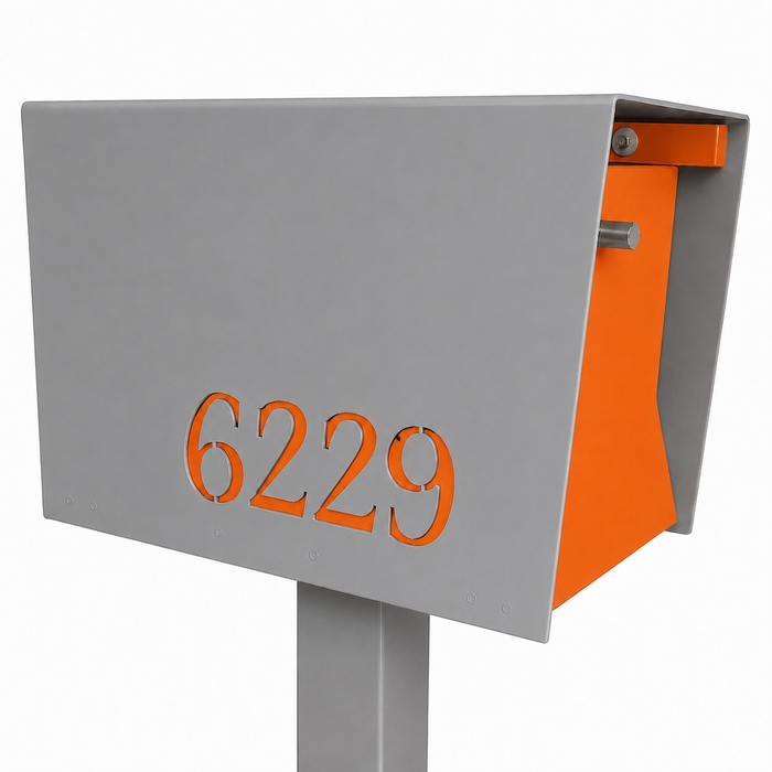 UptownBox-2.0 in DESIGNER GREY - Modern Mailbox