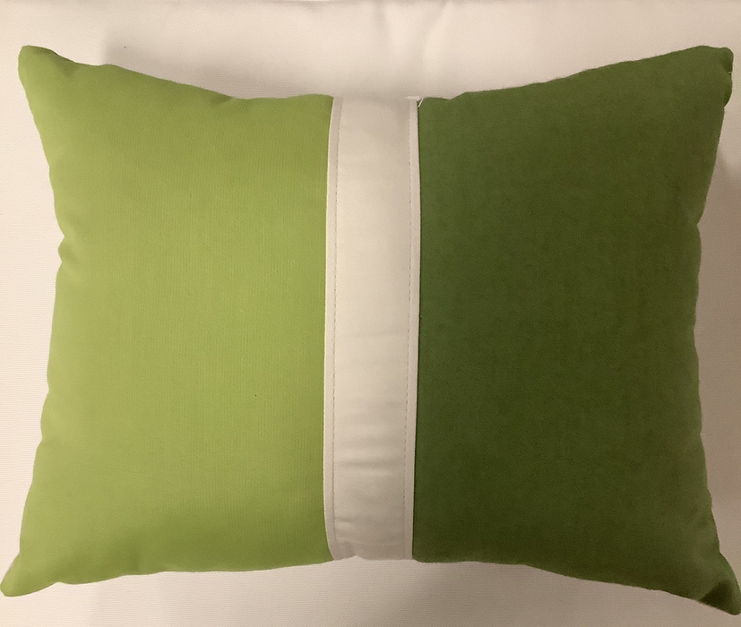 Toss Pillow Color Block, Cilantro/Kiwi, Closeout