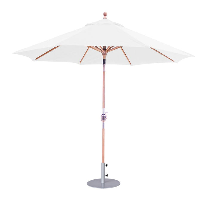 Three Birds Casual Umbrella with Crank Lift and Rotational Tilt - 9'