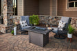 Havenwood Rectangular Gas Fire Pit Table
