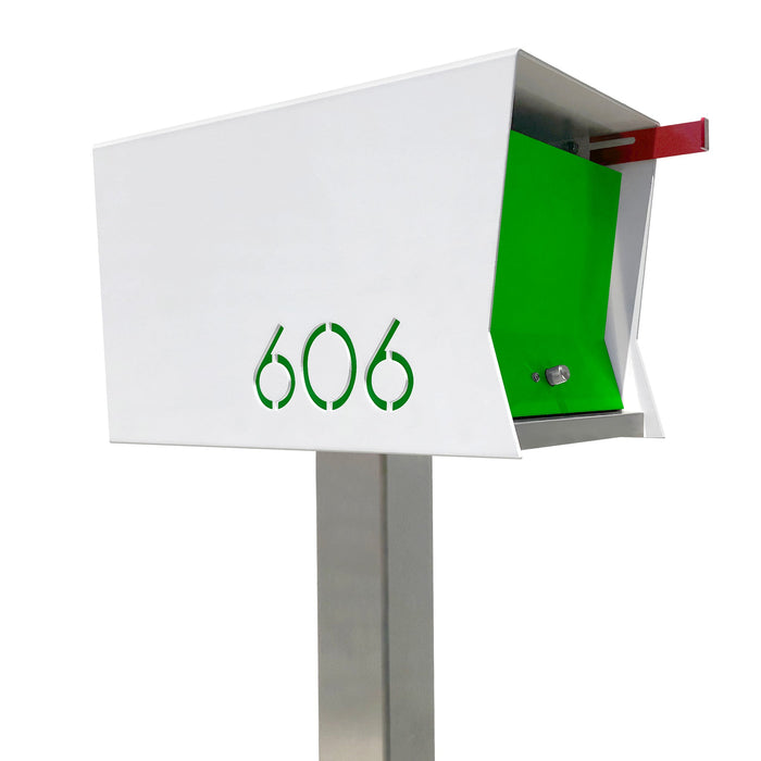 The Original Retrobox in ARCTIC WHITE - Modern Mailbox