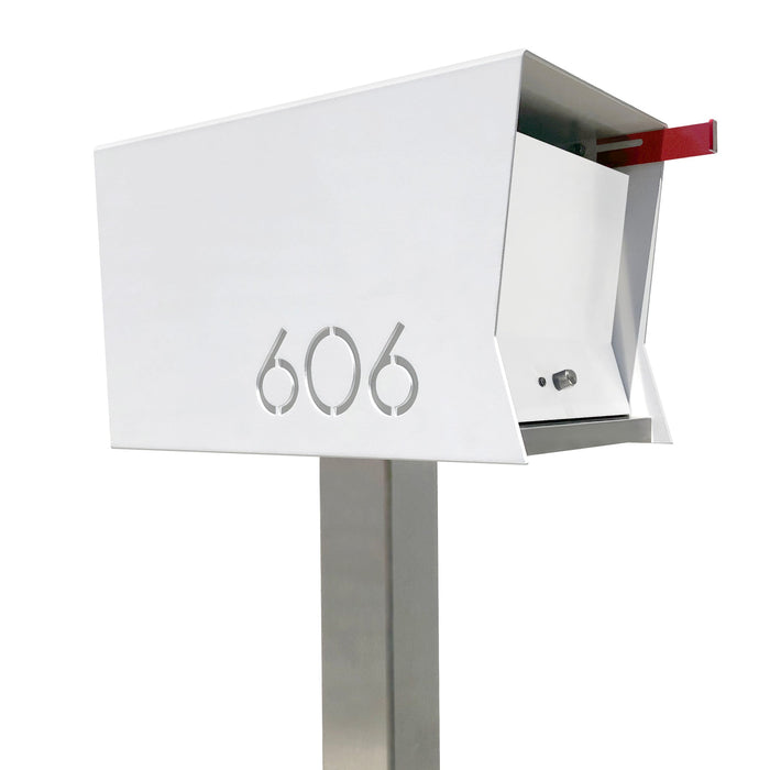 The Original Retrobox in ARCTIC WHITE - Modern Mailbox
