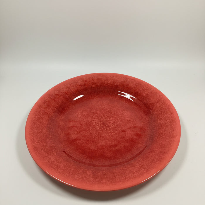 Potters Reflective Dinner Plate-Red
