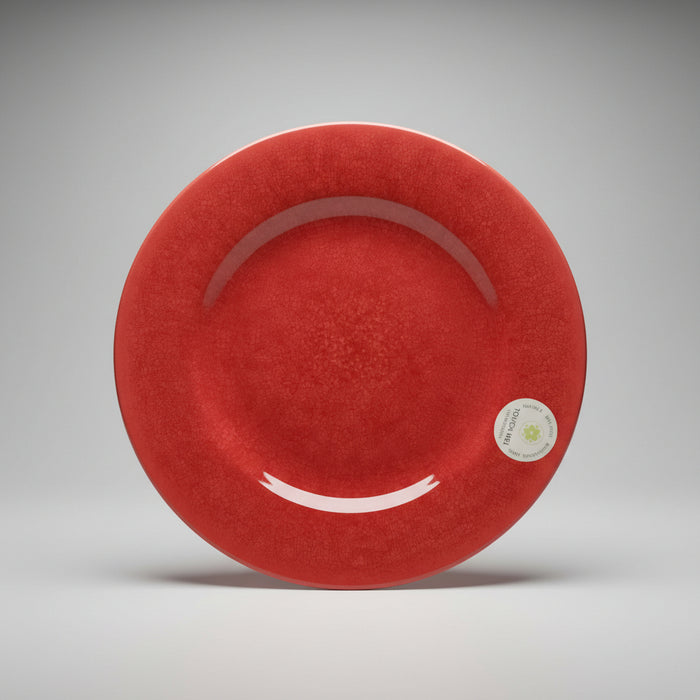 Potters Reflective Salad Plate - Red 8.5"