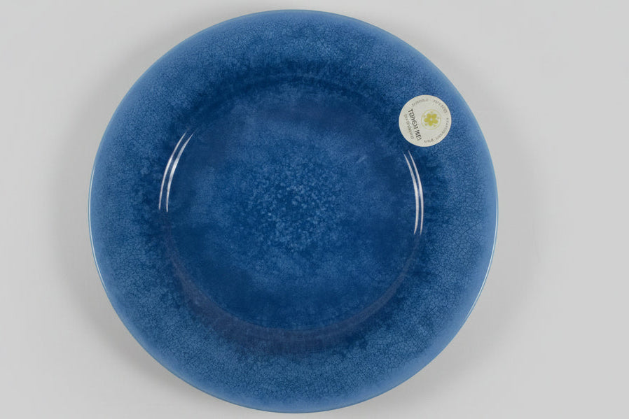 Potters Reflective Dinner Plate-Inidgo