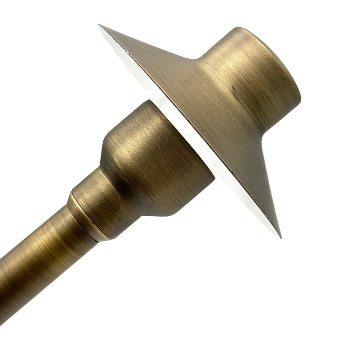 BPLP09 Tulay SH 18" Antique Brass Path Light Low Voltage Outdoor Lighting