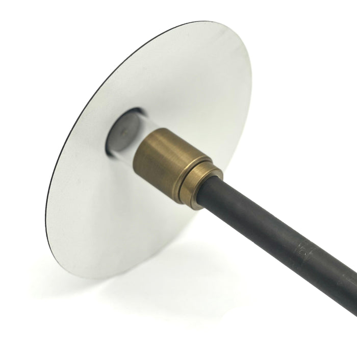 BPLP06 Stelvio Black Brass Adjustable Path Light Low Voltage Outdoor Lighting