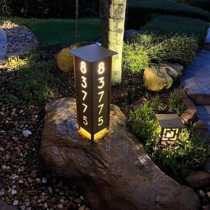 RadiantLight 27" ADDRESS MARKER Landscape Light - Garden Light