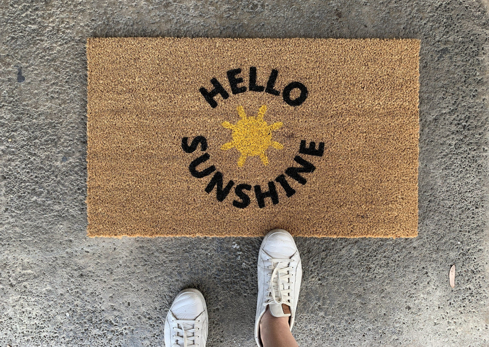 Hello Sunshine Summer Doormat