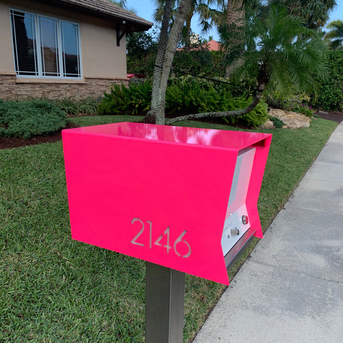RetroBox-2.0 in CUSTOM COLORS - Modern Mailbox