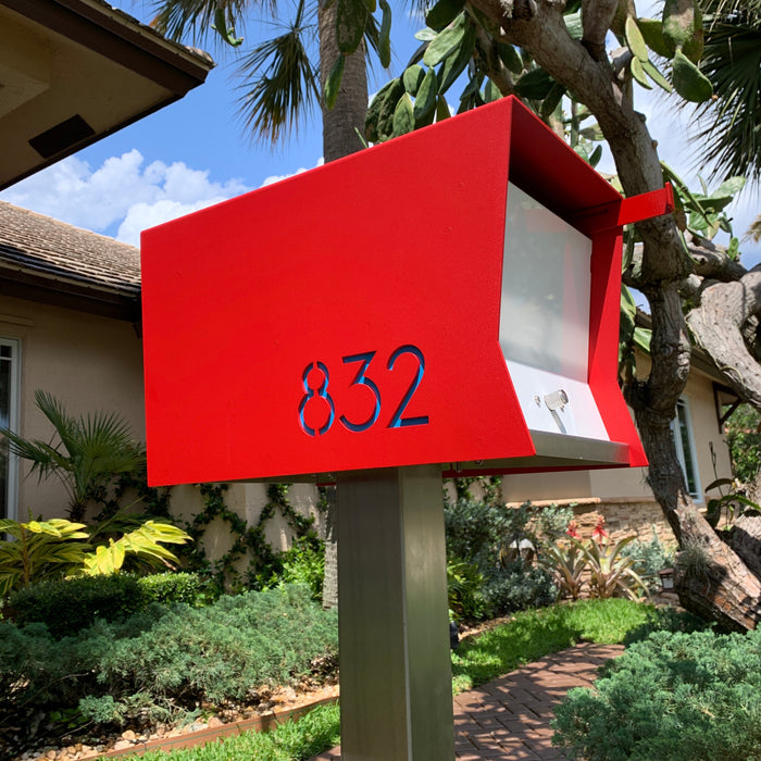RetroBox-2.0 in CUSTOM COLORS - Modern Mailbox