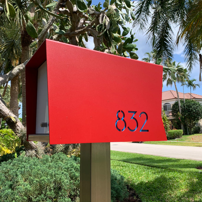 RetroBox-2.0 in CUSTOM COLORS - Modern Mailbox