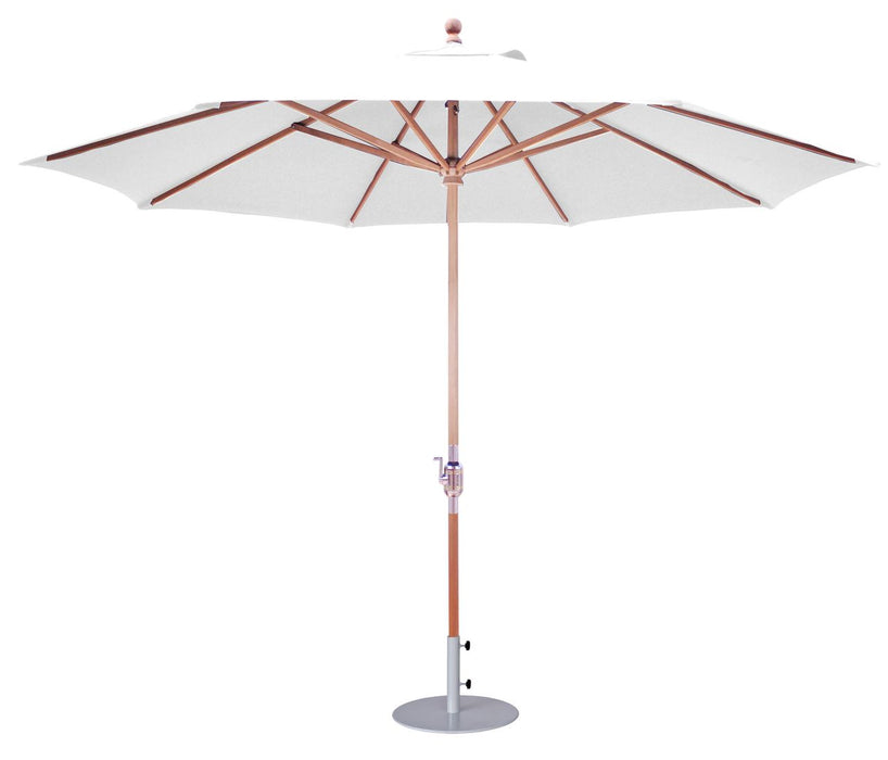 Three Birds Casual Umbrella with Crank Lift - 11'