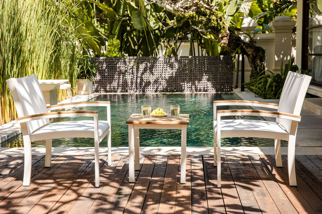 Three Birds Casual SoHo 20" Tall Square Side Table