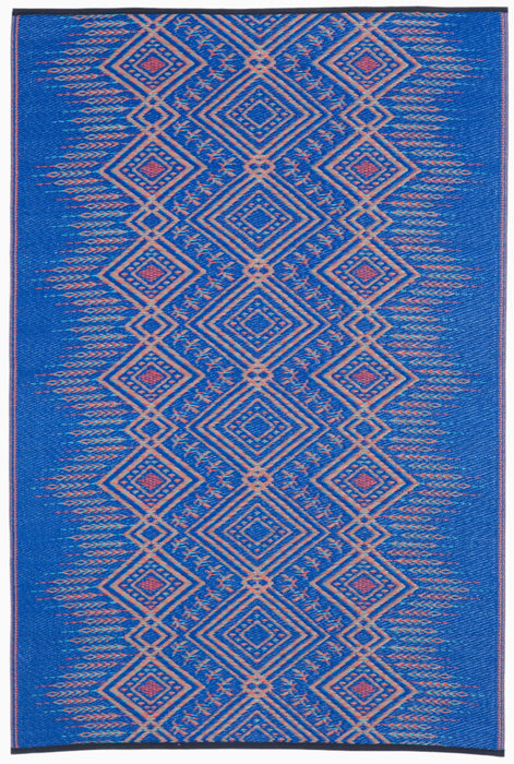 Jodhpur - Multi Blue Outdoor Rug for Patio