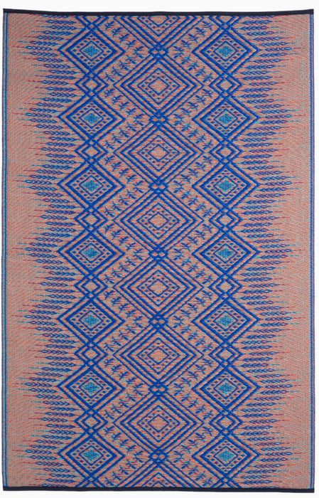 Jodhpur - Multi Blue Outdoor Rug for Patio