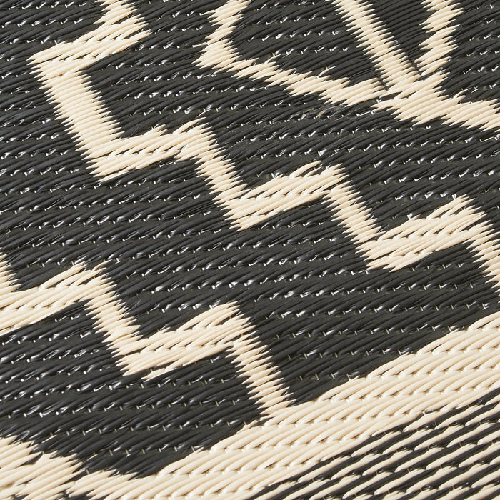 Kilimanjaro - Black Outdoor Rug for Patio FINAL SALE