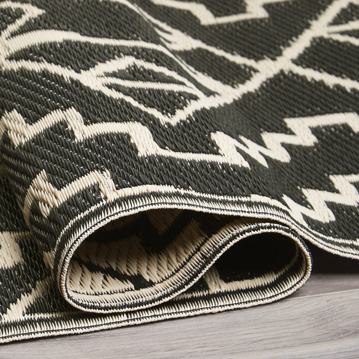 Kilimanjaro - Black Outdoor Rug for Patio FINAL SALE