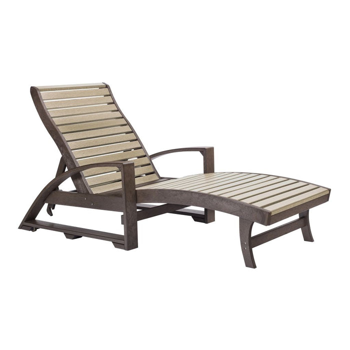 C.R. Plastic ST. Tropez Chaise Lounge