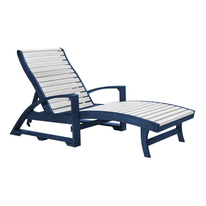 C.R. Plastic ST. Tropez Chaise Lounge