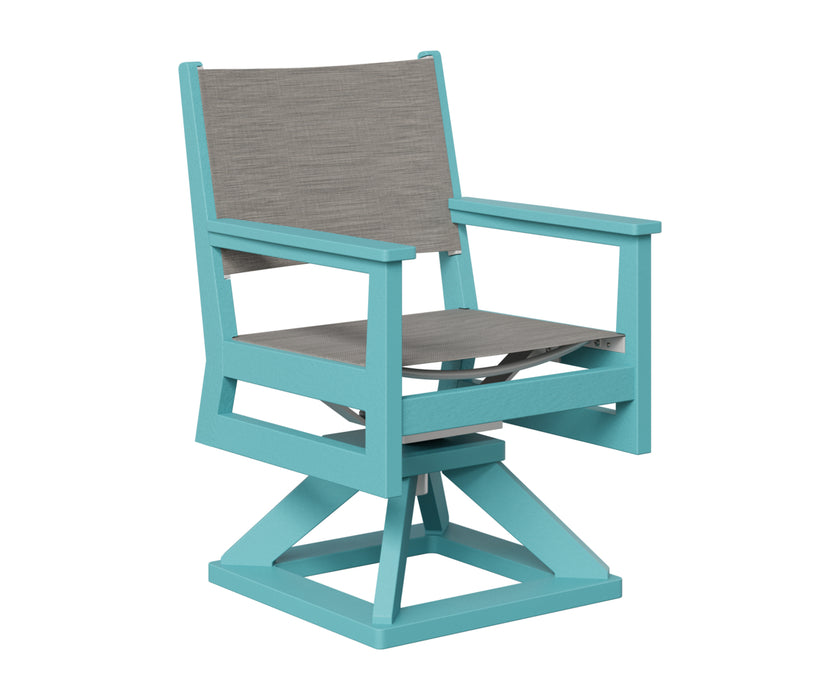 Berlin Gardens Mayhew Swivel Rocker Dining Chair